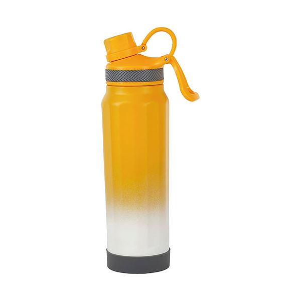 フォルテック キャリングボトル710ml オレンジ×ホワイト 8.7×8.1×29cm C6129586〔代引不可〕の通販は