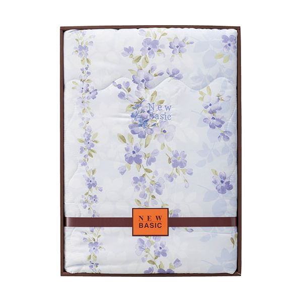 ニューベーシック ウォッシャブル肌掛けふとん ブルー 140×190cm B1137537〔代引不可〕の通販は 5,655円