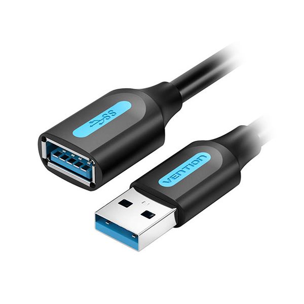 〔5本セット〕 VENTION USB 3.0 A Male to A Female 延長ケーブル PVC Type 2m ブラック CB-7453X5〔代引不可〕の通販は 6,760円