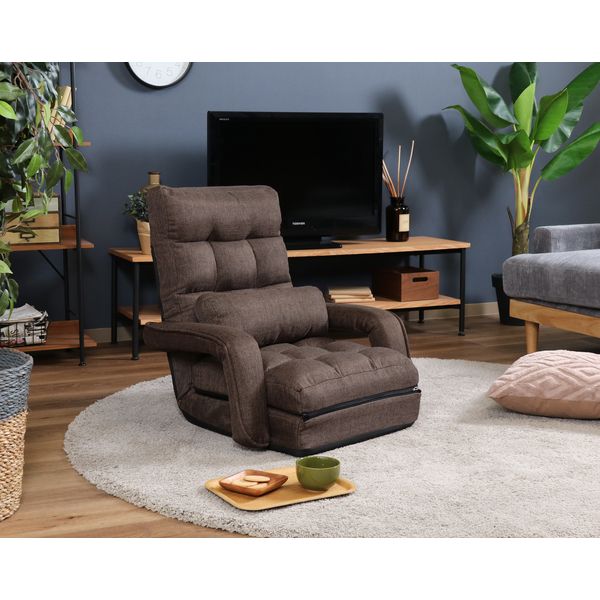 アキレス クッションフロアラグマット ダークブラウン 200×300cm〔代引不可〕(代引不可)