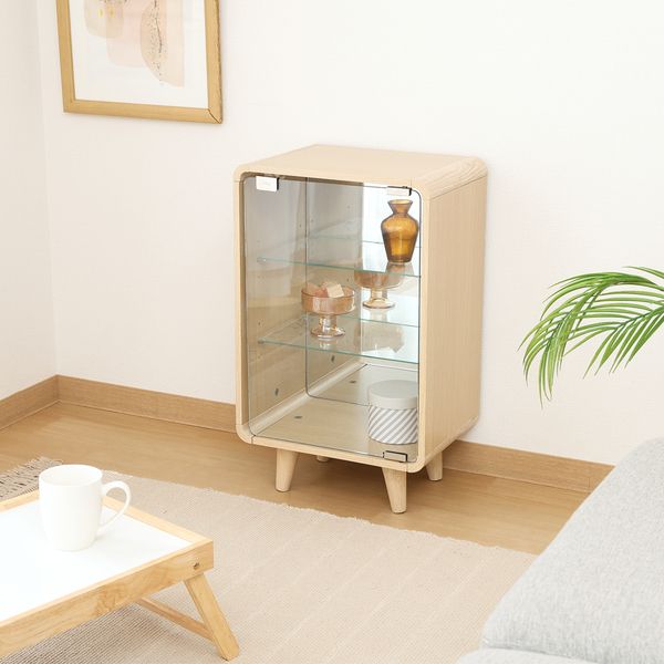 コレクションシェルフ クレール ハイ ナチュラルオーク [5147] コレクションシェルフ クレール ハイ オークナチュラル | Costco Japan