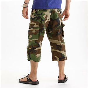 アメリカ軍 BDU クロップドカーゴパンツ ／迷彩服パンツ 〔 Mサイズ 〕 ウッドランド 〔 レプリカ 〕〔代引不可〕の通販は
