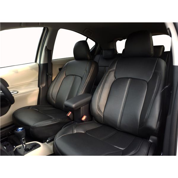 mline（エムライン） シートカバー〔スタンダード〕 フィット GE6 ／ GE7 ／ GE8 ／GE9 ブラック〔代引不可〕の通販は