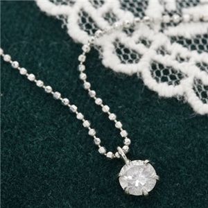 プラチナPT0.3ct ダイヤモンドペンダント/ネックレス〔代引不可〕