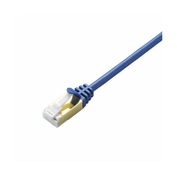 ELECOM（エレコム） ツメ折れ防止スリムLANケーブル（Cat7準拠） LD-TWSST／BM100〔代引不可〕