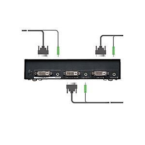 サンワサプライ フルHD対応DVIディスプレイ分配器 2分配 VGA サンワサプライ フルHD対応DVIディスプレイ分配器 2分配 VGA