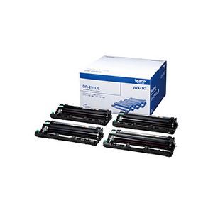 ブラザー BROTHER ドラムユニット ブラック用1個・カラー用3個 DR-291CL 1箱(4個)〔代引不可〕の通販は 15,083円