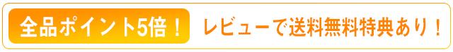 レビューを書いて送料無料キャンペーン開催中！！
