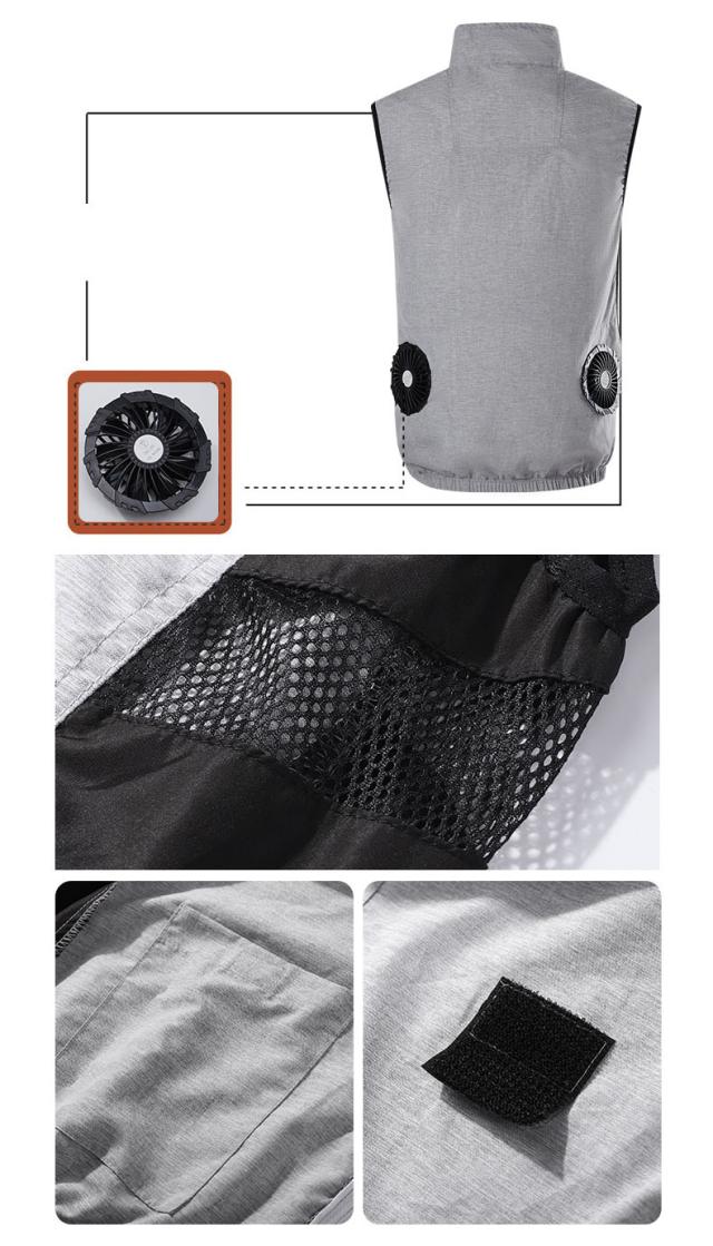 猛暑日には欠かせない フルセット -12°C冷却効果 9枚羽強力ファン 4段階風量調節可能 UV対策 涼しい 母の日 父の日 プレゼント ギフト