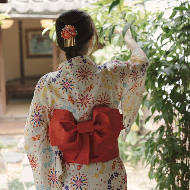 大人 女性 20代 30代 可愛い 個性的 花火大会 夏祭り 女性用浴衣 女性浴衣 ゆかた 薄手 洗える 150cm 160cm 花火大会 夏祭り お祭り 旅行 かわいい ゆかた 6色帯選べる