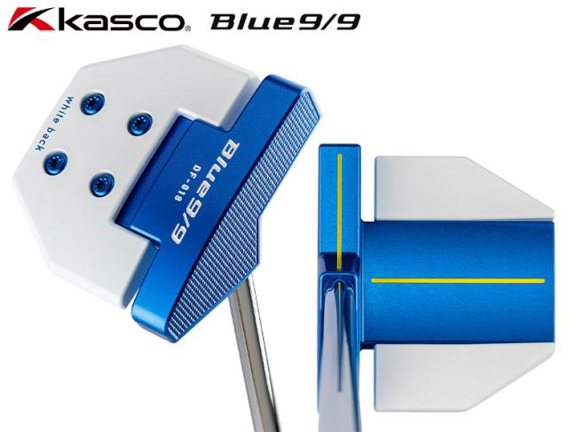 キャスコBlue9/9 DELTA-FACE DF-018 角マレットパター Blue9/9 デルタフェース／Blue9/9 DELTA-FACE DF-018 角マレット