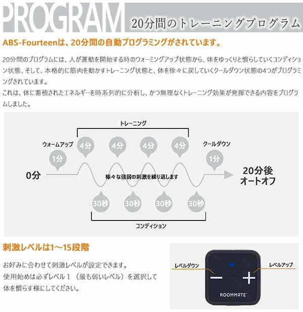 Roommate プロフェッショナルems Abs Fourteen Eb Rm35a の通販はwowma ワウマ まねき猫 商品ロットナンバー