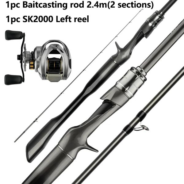 Linnhue-超軽量スピニングフィッシングロッド,1.9m, 2.1m, 2.4m