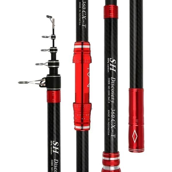 伸縮式釣り竿,20kg, 2.7m, 3.6m, 3.9m, 4.5m