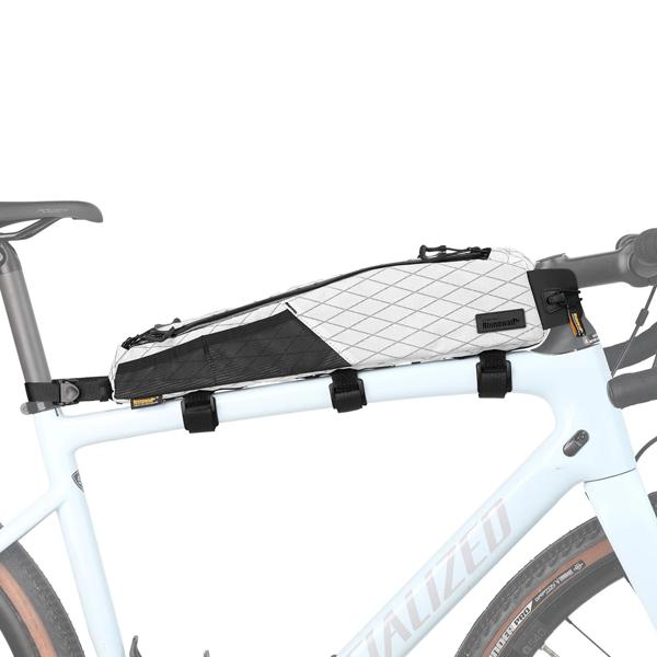Rhinowalk 自転車トップチューブバッグ防水 2.1L 自転車フロントフレームバッグ Bikepacking 旅行荷物自転車アクセサリー MTB 砂利用