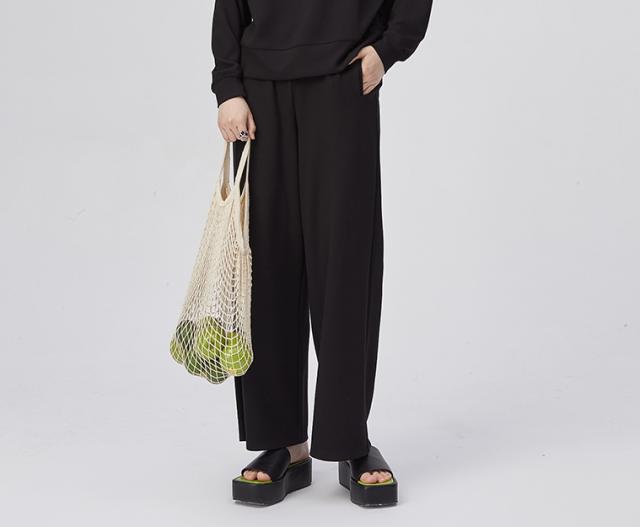 ボトムス スウェット ジャージ ジョガーパンツ ロング丈 ポケット 前開き ウエストゴム 伸縮性 かわいい シンプル カジュアル おしゃれ お洒落 こなれ感 ラフ メンズライク キュート ガーリー ルーズ 無地 春 夏 秋 冬 オールシーズン 10代 20代 30代 レディース 女性用 ボトムス スウェット ジャージ ジョガーパンツ ロング丈 ポケット 前