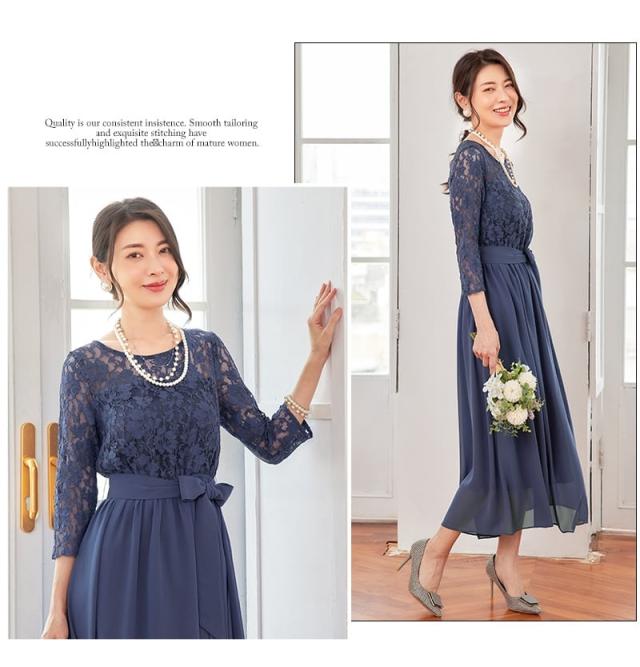 お呼ばれ ワンピース ドレス