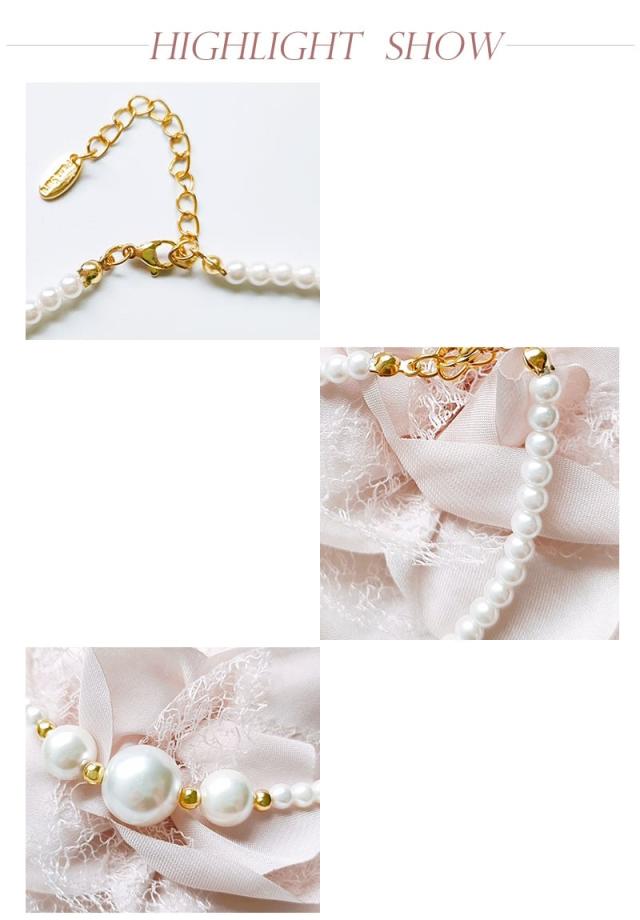 結婚式 パールネックレス