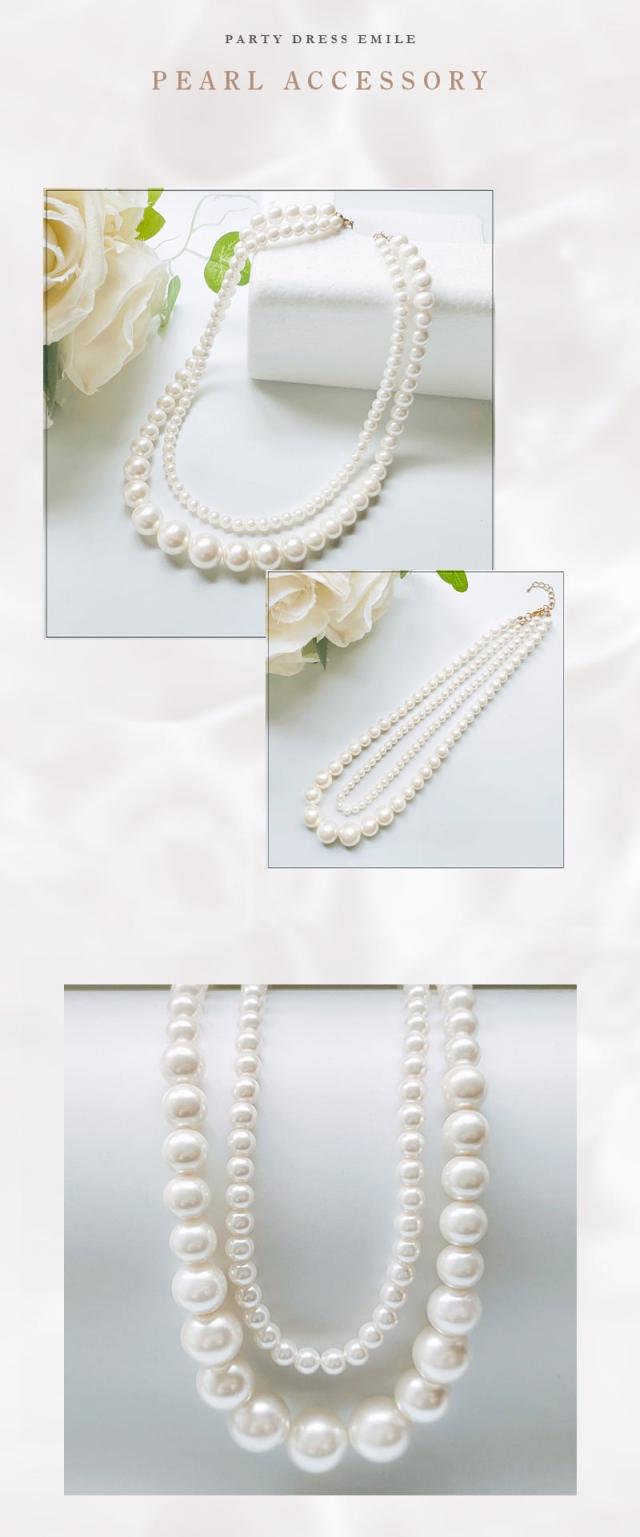パールネックレス アクセサリー