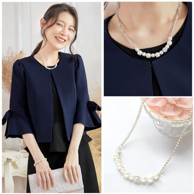 あらゆるドレスにマッチ