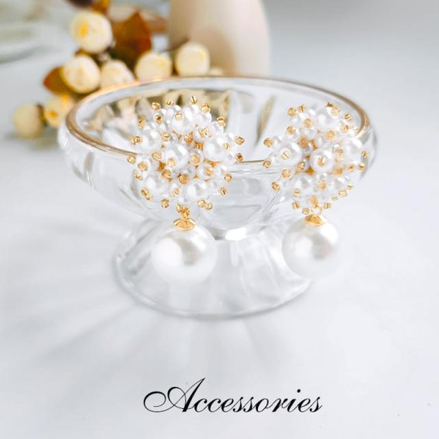 ピアス レディース パール パールピアス アクセサリー レディース 華奢 結婚式 冠婚葬祭 入学式 卒業式 シリコンキャッチ アレルギー対応