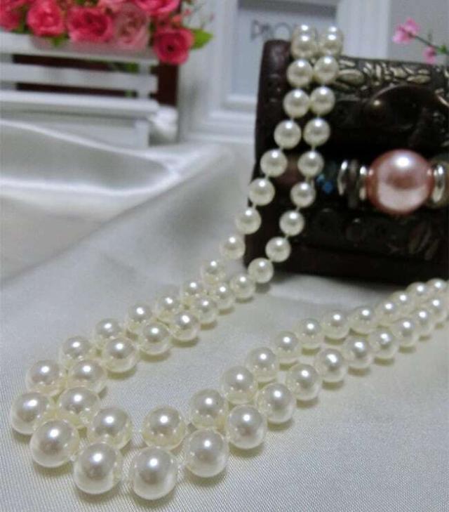 ロング パールネックレス