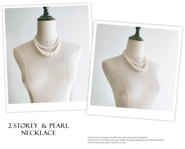 エレガント パールネックレス