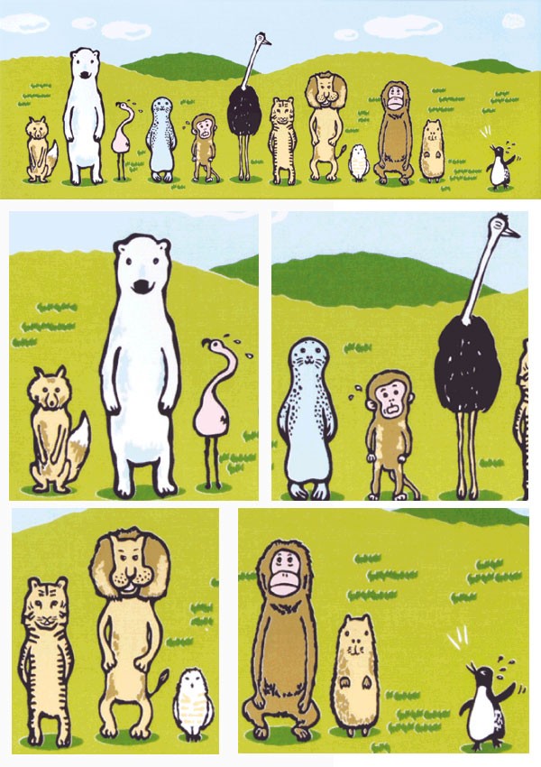 旭山動物園グッズ☆旭山動物園手ぬぐい