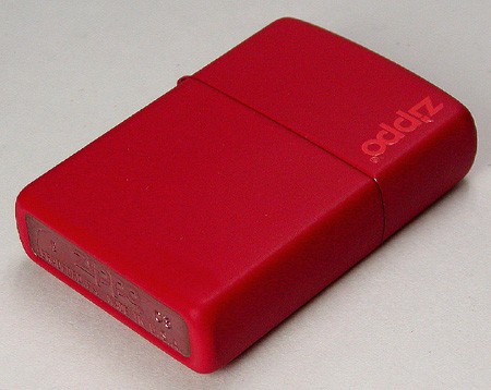 レッドマットジッポ