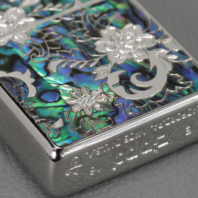zippo(ジッポーライター)アーマー モザイク シェル  ダイアノシルバー  B柄 画像4