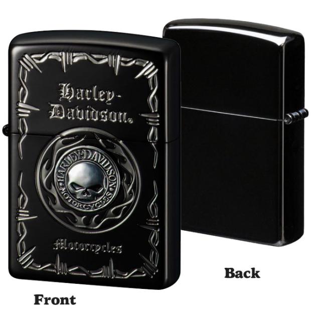 zippo(ジッポーライター)ハーレーダビットソン 日本国内限定 2017年モデル Sメタル スカル HDP-69 画像3