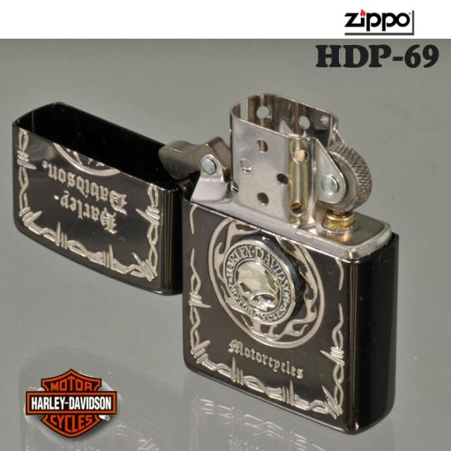 zippo(ジッポーライター)ハーレーダビットソン 日本国内限定 2017年モデル Sメタル スカル HDP-69 画像4