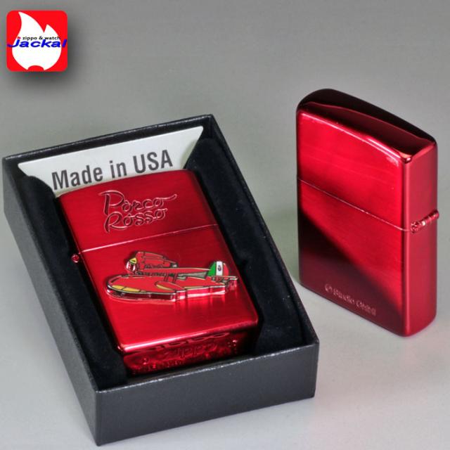 zippo(ジッポーライター)スタジオジブリ 紅の豚 ポルコ(赤)2 画像2