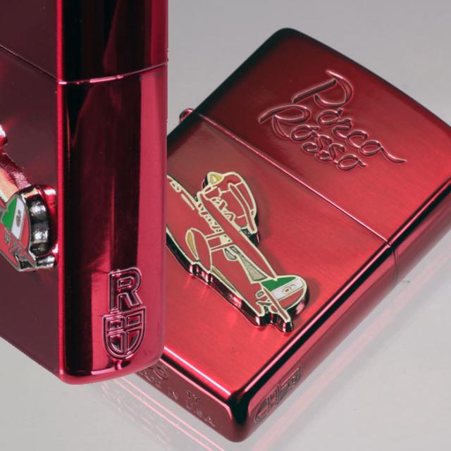 zippo(ジッポーライター)スタジオジブリ 紅の豚 ポルコ(赤)2 画像4