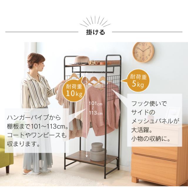 スタイルハンガー 2WAYタイプ ハンガーラック ラック 衣類収納