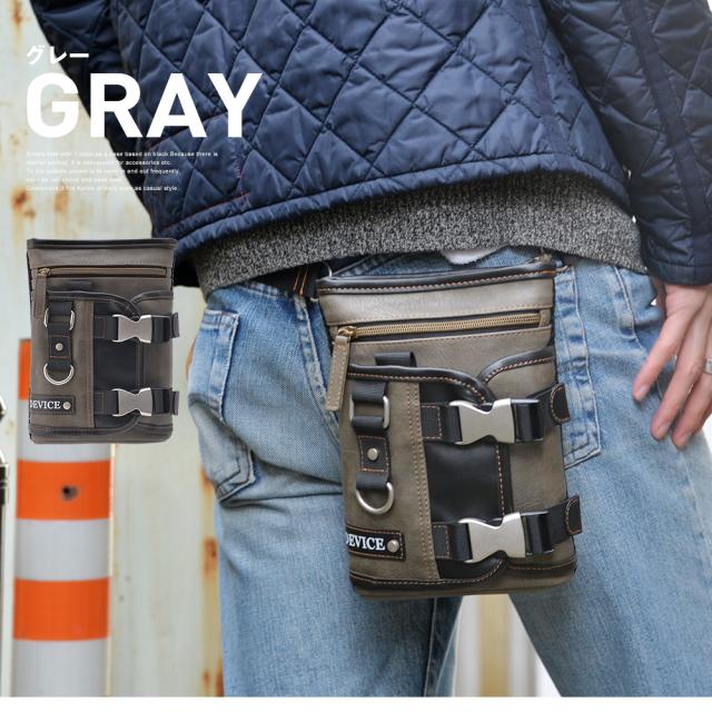 DEVICE メタルバックル2WAYシザーケース