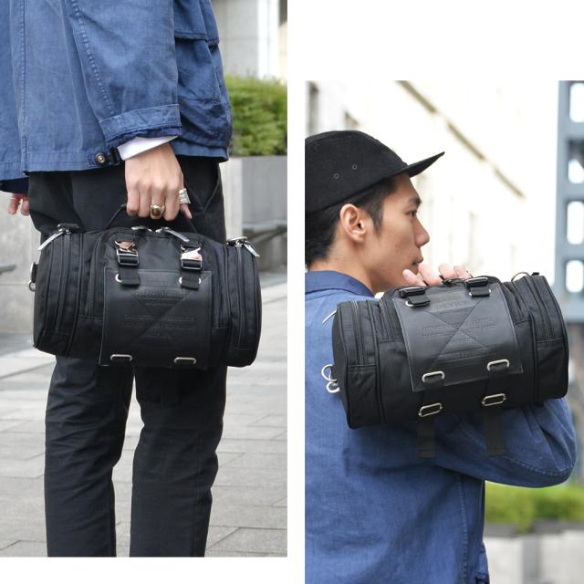 DEVICE Work ナイロン4wayヒップバッグ