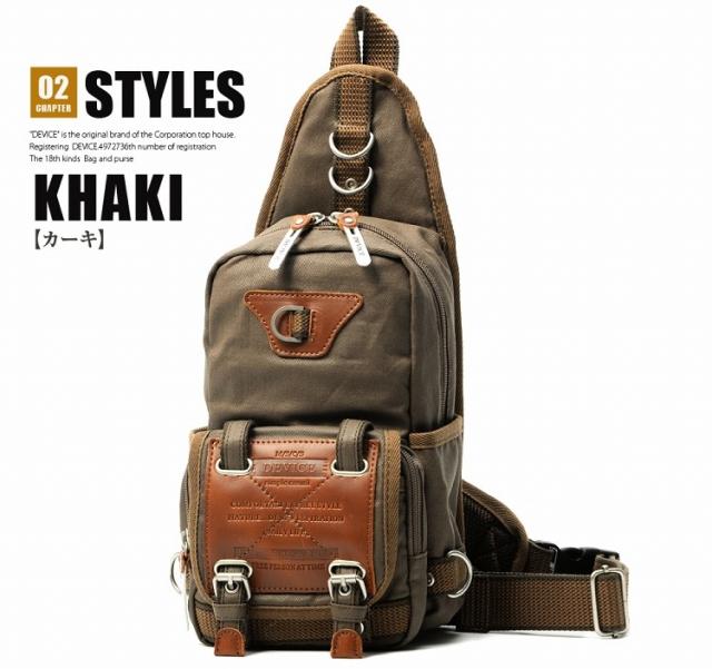 DEVICE Work ボディバッグ