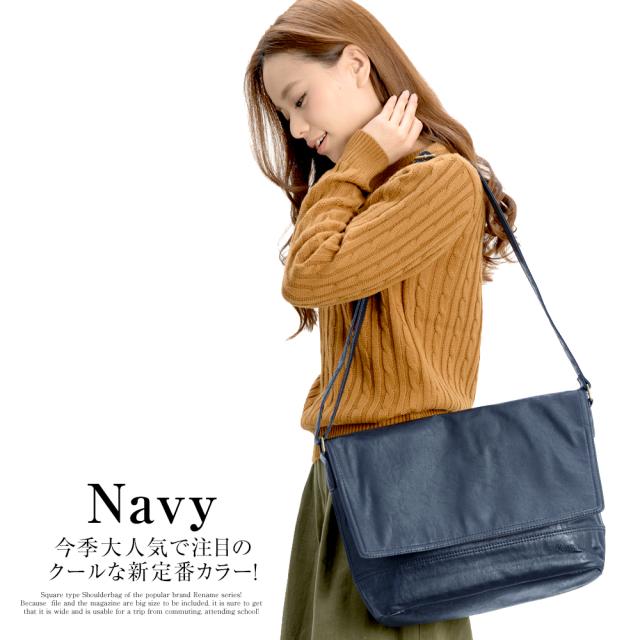 Rename roots ショルダーバッグ