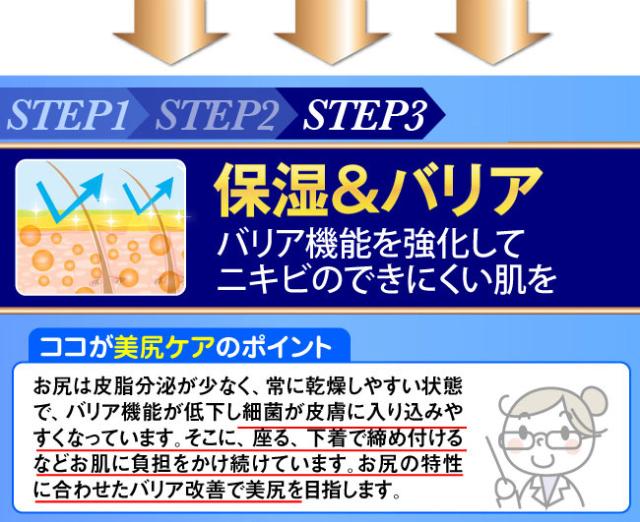 バリア機能を強化してニキビのできにくい肌を