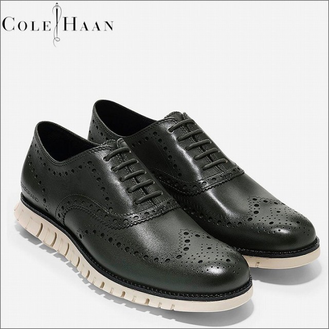 得価好評 コールハーン COLEHAAN 革靴 メンズ シューズ オックスフォード ゼログランド メダリオン ウイングチップ ダークグリーン c22060 ブランの通販はau PAY マーケット - 最安値挑戦★ファッションラ お得HOT