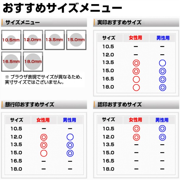 【送料無料】 印鑑・はんこ 実印 銀行印 認印 黒水牛 サイズ選べる