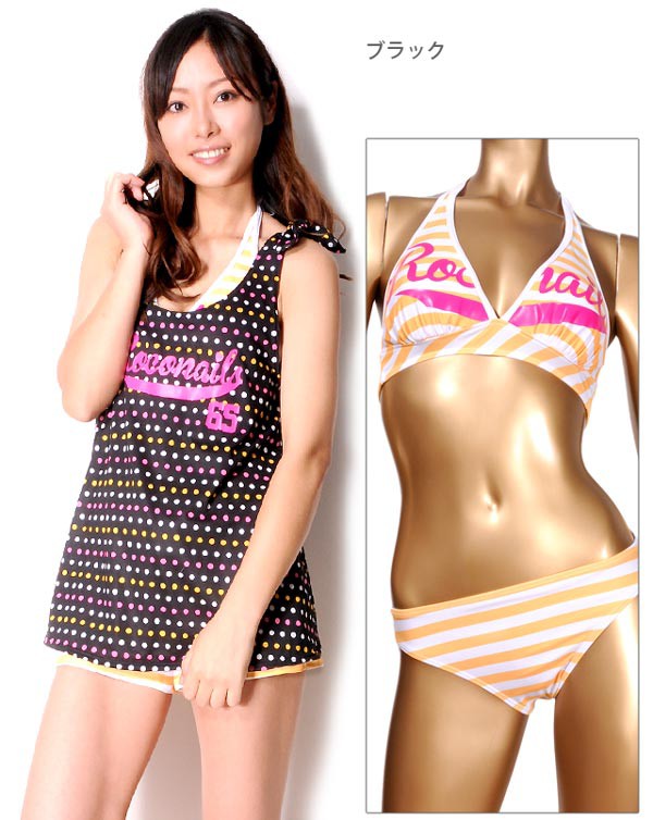 ROCO NAILS ロコネイル 水着 セパレート水着 水着レディース
