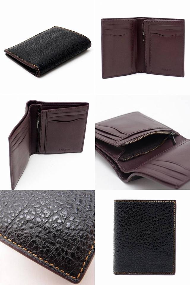 コーチ 財布 メンズ 二つ折り財布 Coach レザー ブラック 11989blkの通販はau Pay マーケット 贅沢屋 商品ロットナンバー 278478852