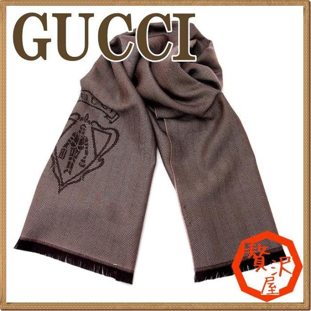 目玉 送料無料 グッチ マフラー メンズ Gucci ストール グッチ Gucci 大判マフラー 4g0 3264 保障できる Jeysport Com