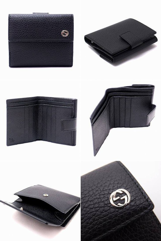 グッチ Gucci 財布 メンズ 二つ折り財布 メンズ 449405 Cao0g 1000