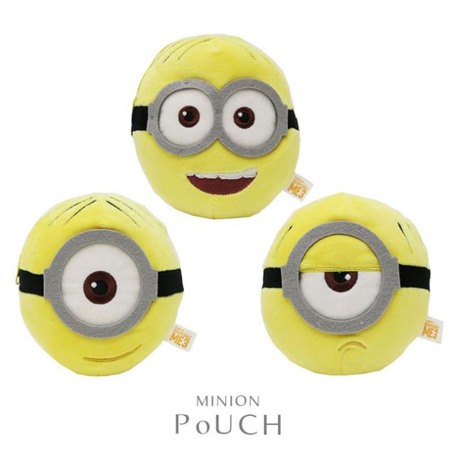 MINIONミニオンズ丸顔ぬいぐるみポーチABメル怪盗グルーのミニオン大 