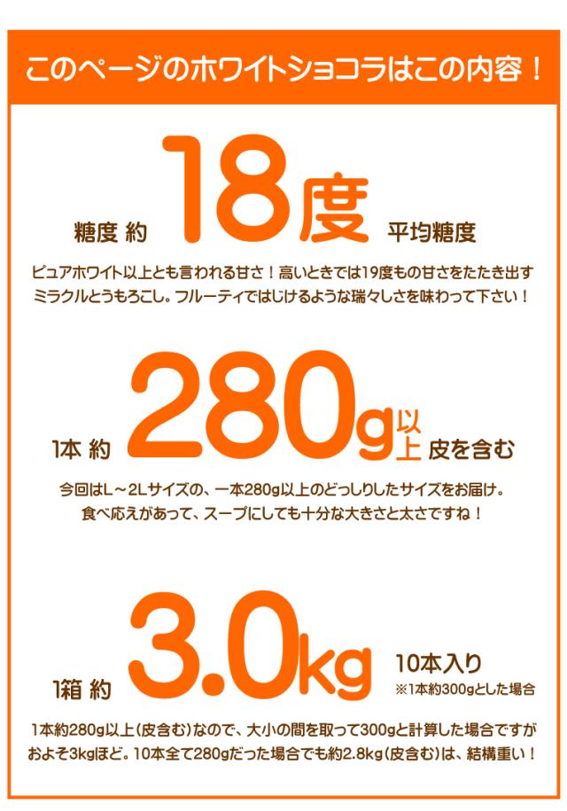 この商品の内容/ホワイトショコラ