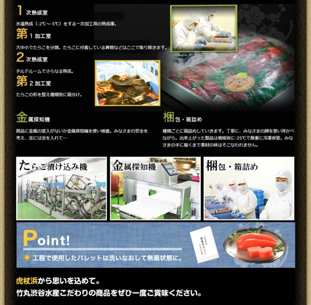 宮内庁御用達 虎杖浜 昆布〆たらこ