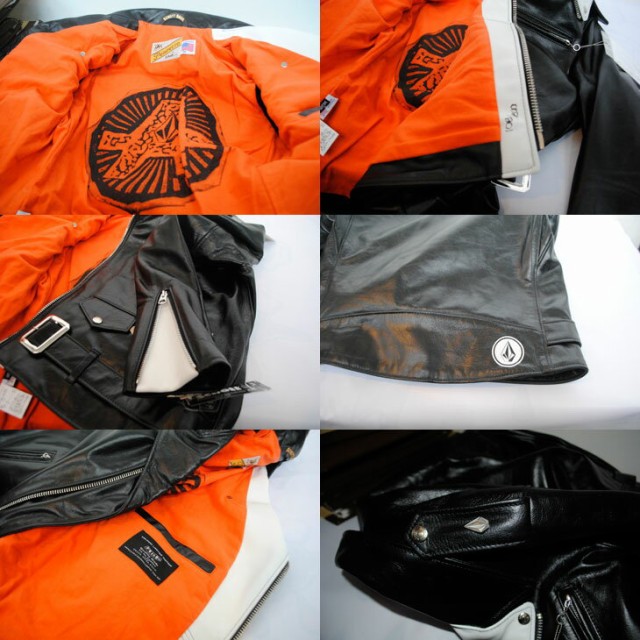 VOLCOM ボルコム ショット ライダース ジャケット 「VOLCOM YAE RIDERS JACKET by Schott 」  日本国内150着限定 【返品種別OUTLET】｜au PAY マーケット